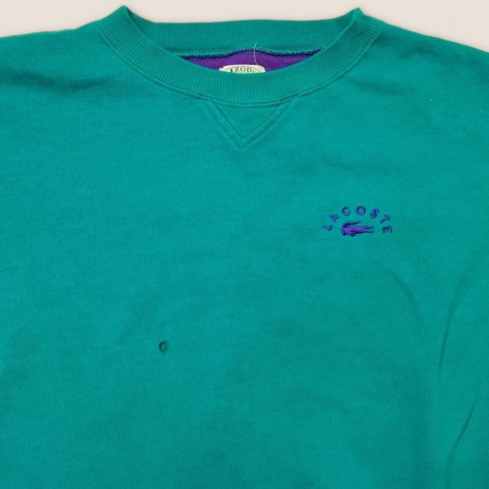 Vintage 90s Lacoste‎ Sweatshirt Pullover Crewneck Size XL